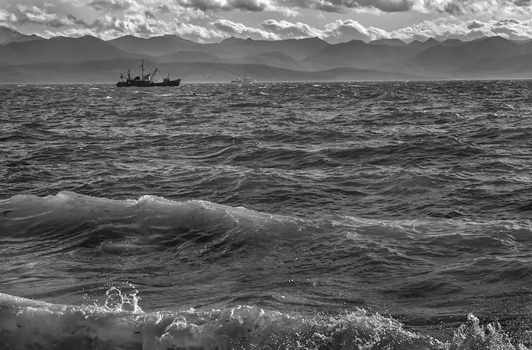 ALONG THE SHORES OF RUSSIA