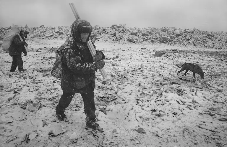 Salarievo landfill in Moscow. Photo by Oleg Klimov
