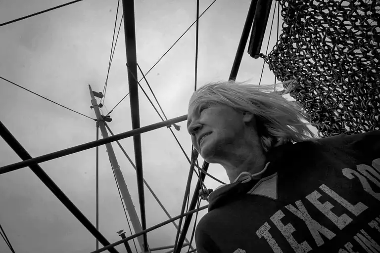 Ingrid, a vissersvrouw (fisherwoman). Texel island. the Netherlands. Photo by Oleg Klimov