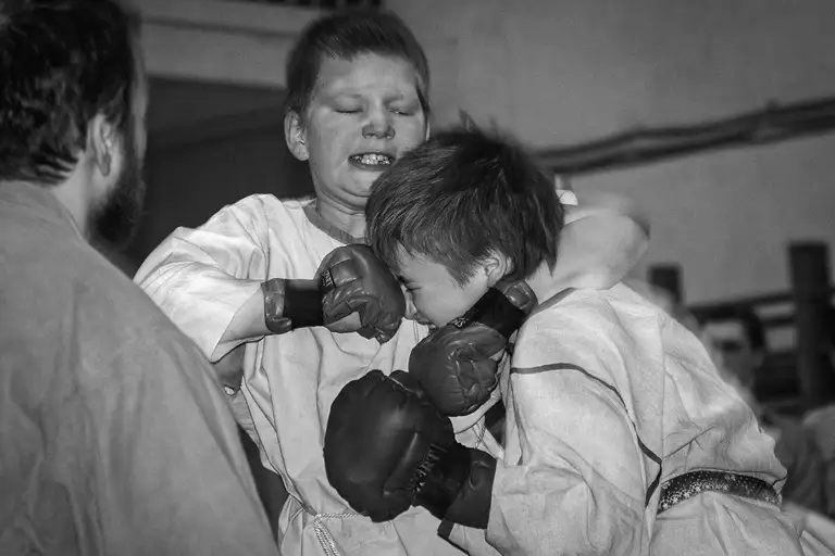  Russian Fist Fighting. Photo by Oleg Klimov
