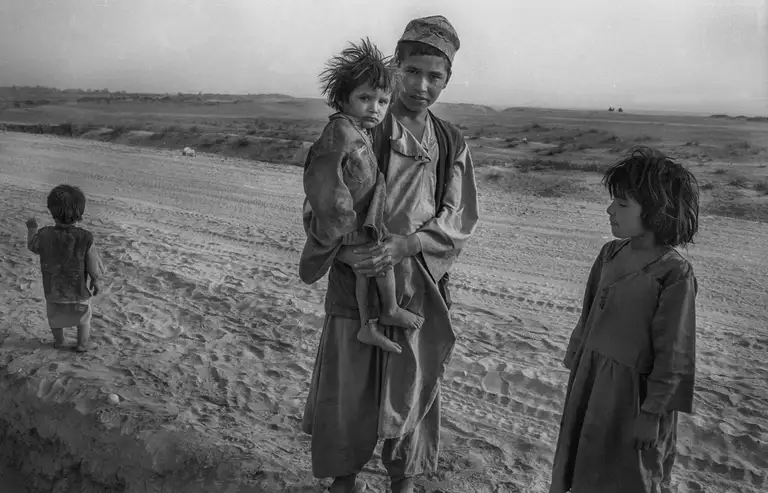 On the way to Mazar-i-Sharif. Northern Afghanistan, October, 2001. Photo by Oleg Klimov