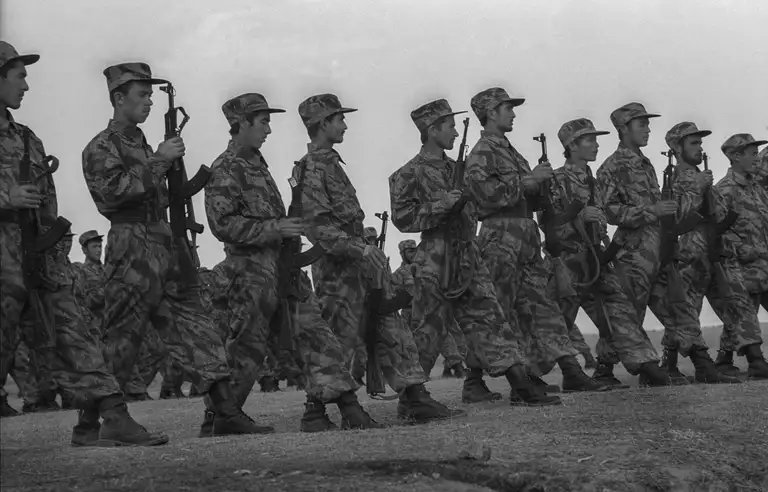 The Northern Alliance. The beginning of Operation Enduring Freedom in Northern Afghanistan, October, 2001. Photo by Oleg Klimov