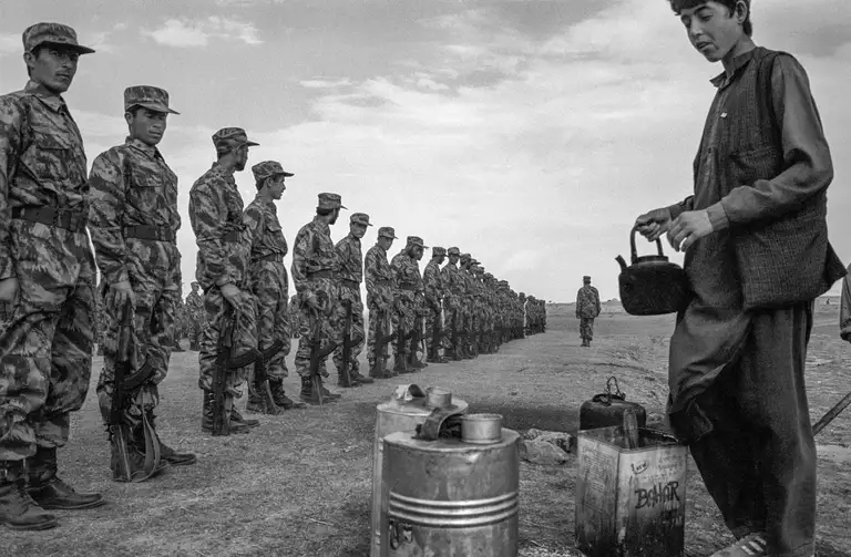 The Northern Alliance. The beginning of Operation Enduring Freedom in Northern Afghanistan, October, 2001. Photo by Oleg Klimov
