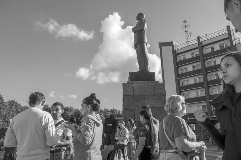 Lenin Square, Sovetsk. Photo: Oleg Klimov