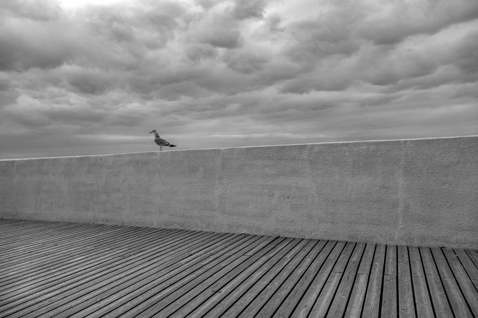 The seafront promenade in Svetlogorsk, formerly the German town of Rauschen, in Russia’s Kaliningrad exclave. Baltic Sea. October 2026. Photo by Oleg Klimov.